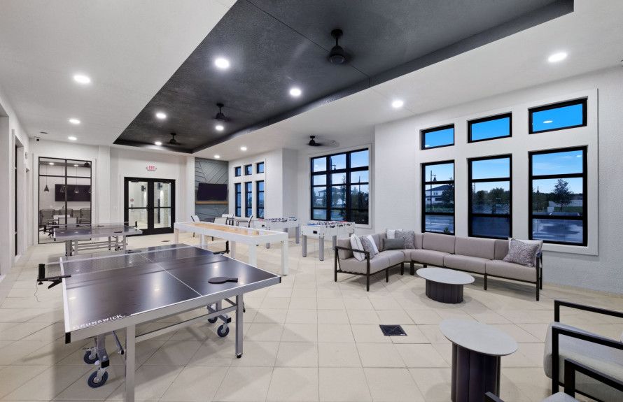 Screened-In Game Room