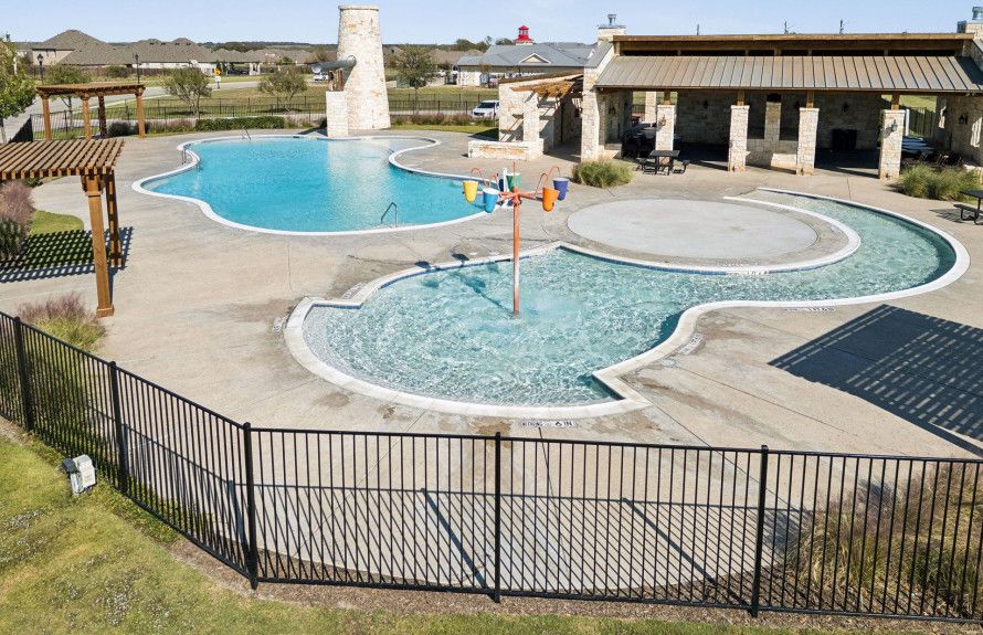 Resort-style pool