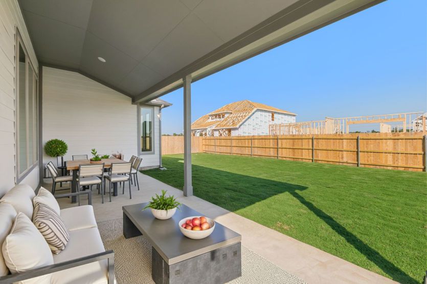 Covered Back Patio