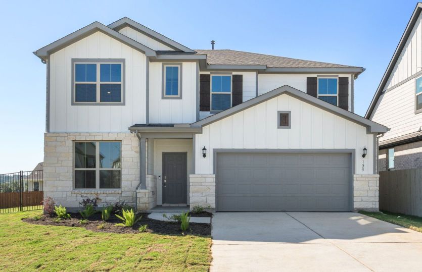 Taylor - Saddleback at Santa Rita Ranch: Liberty Hill, Texas - Pulte Homes