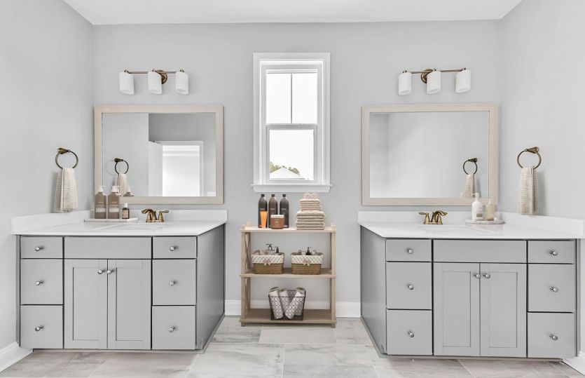 Violet Bathroom