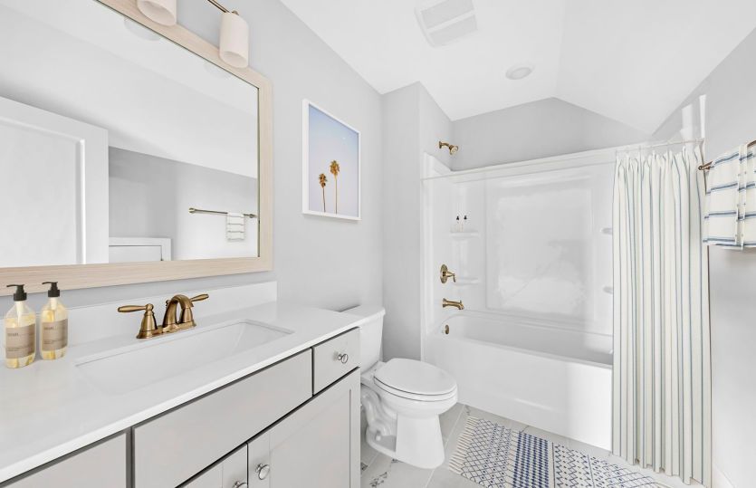 Violet Bathroom