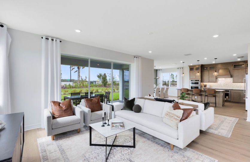 Cozy living with modern flair