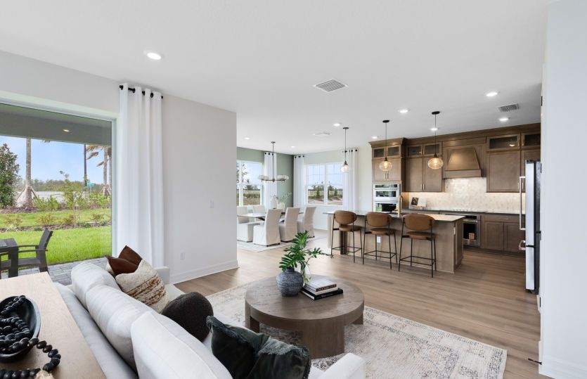 Spacious great room for everyday living