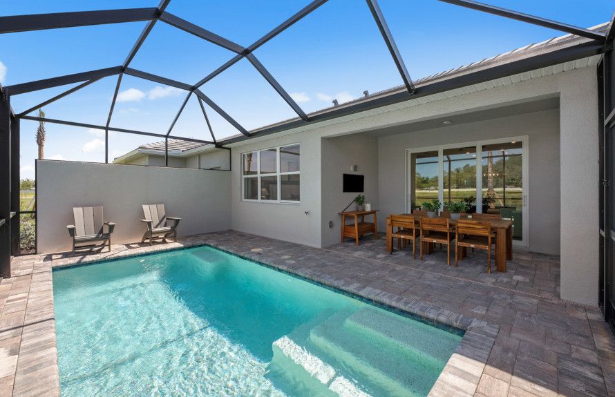 Pool options on all homes