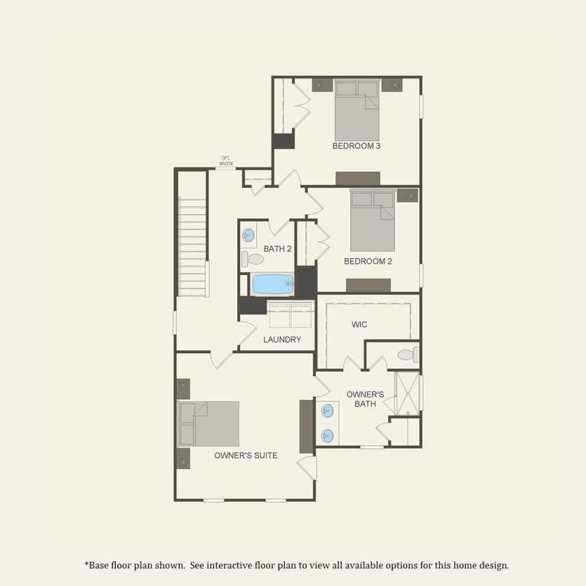 Second Floor 3 br / 2.5 ba