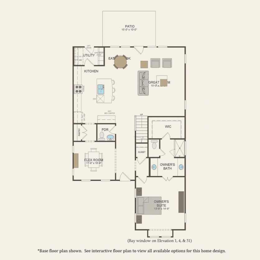 First Floor 4 br / 3.5 ba