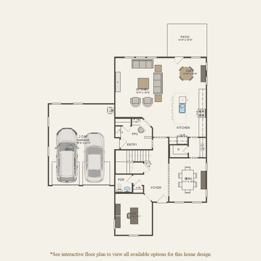 First Floor 4 br / 2.5 ba
