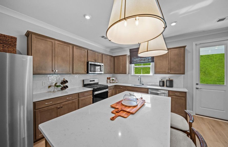 Kitchen with Large Islands