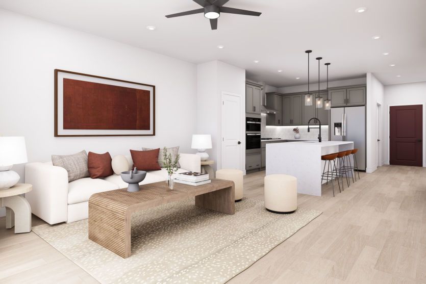 Open Floor Plan Home Design - Model Representation