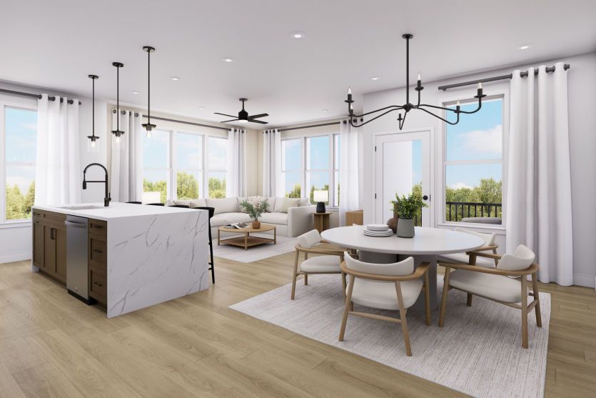 Open Floor Plan Home Design - Model Representation