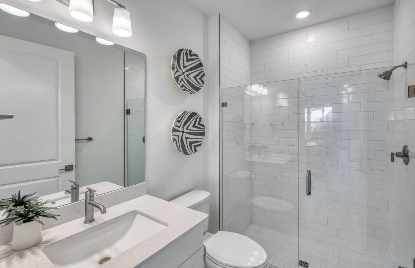 Secondary bathroom