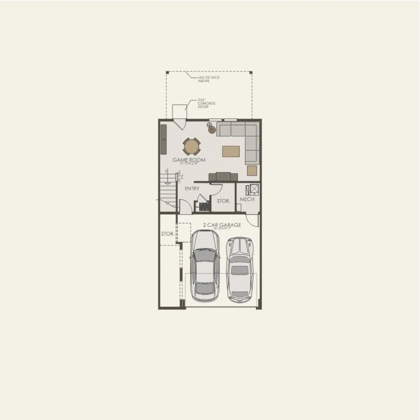 First Floor 3 br / 2.5 ba