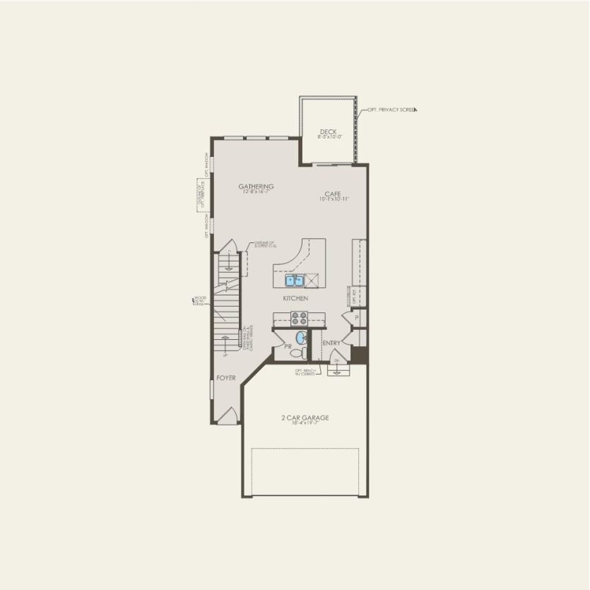 First Floor 3 br / 2.5 ba