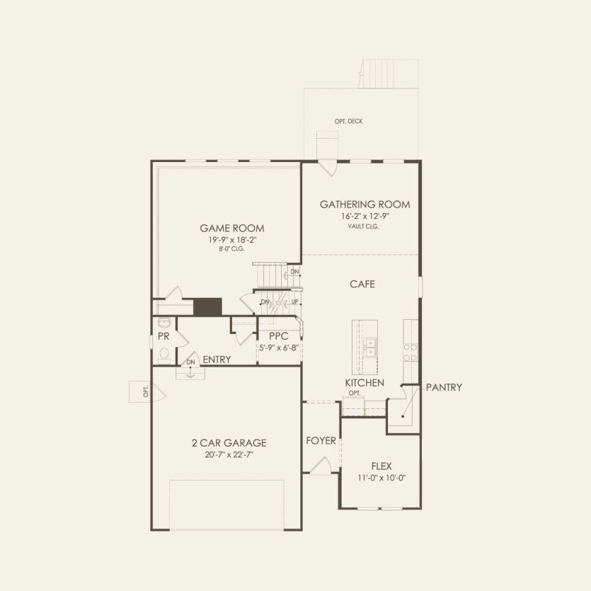 First Floor 3 br / 2 ba