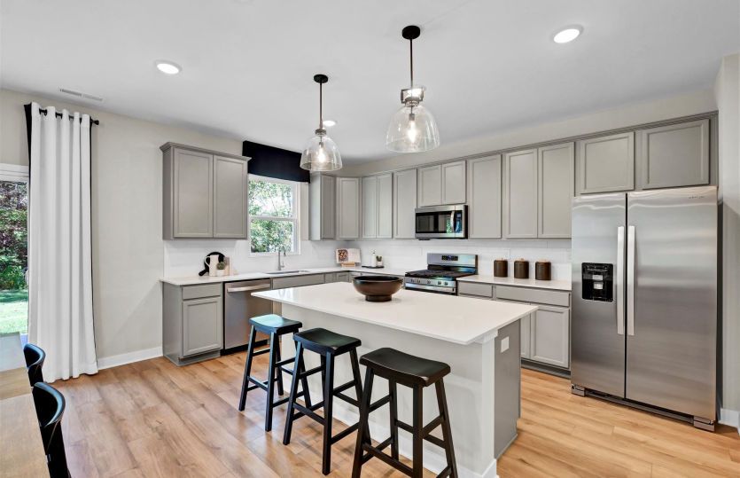 Expansive Kitchen