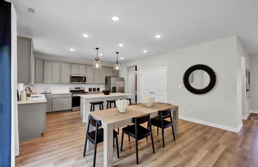 Kitchen Overlooking the Cafe