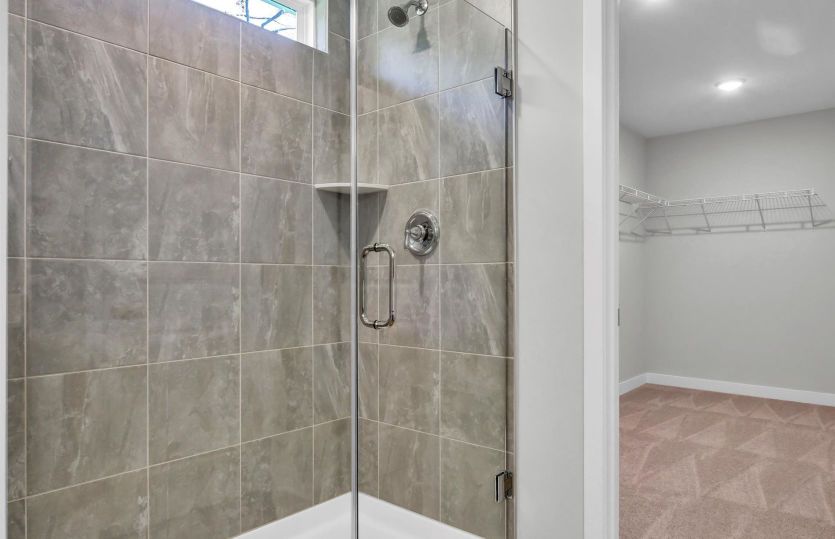 Owner's Walk-In Shower