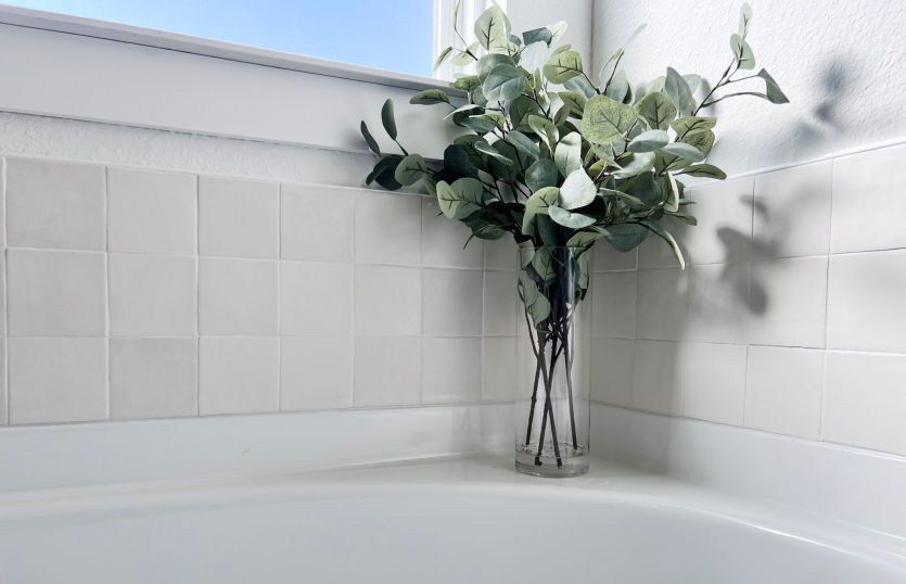 Tile-surround in primary bath