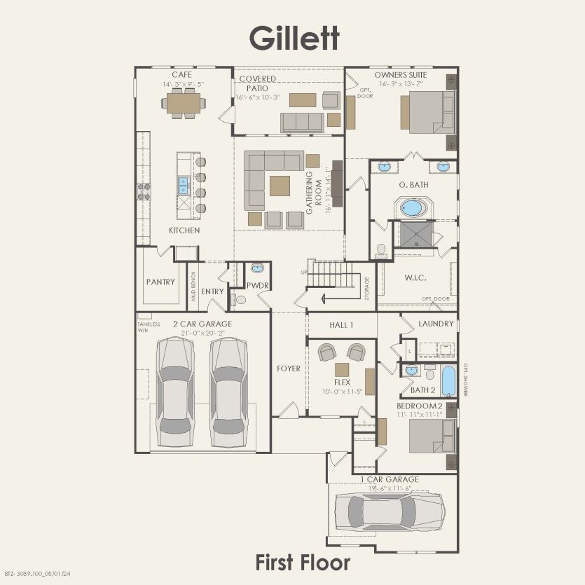 First Floor 4 br / 3.5 ba