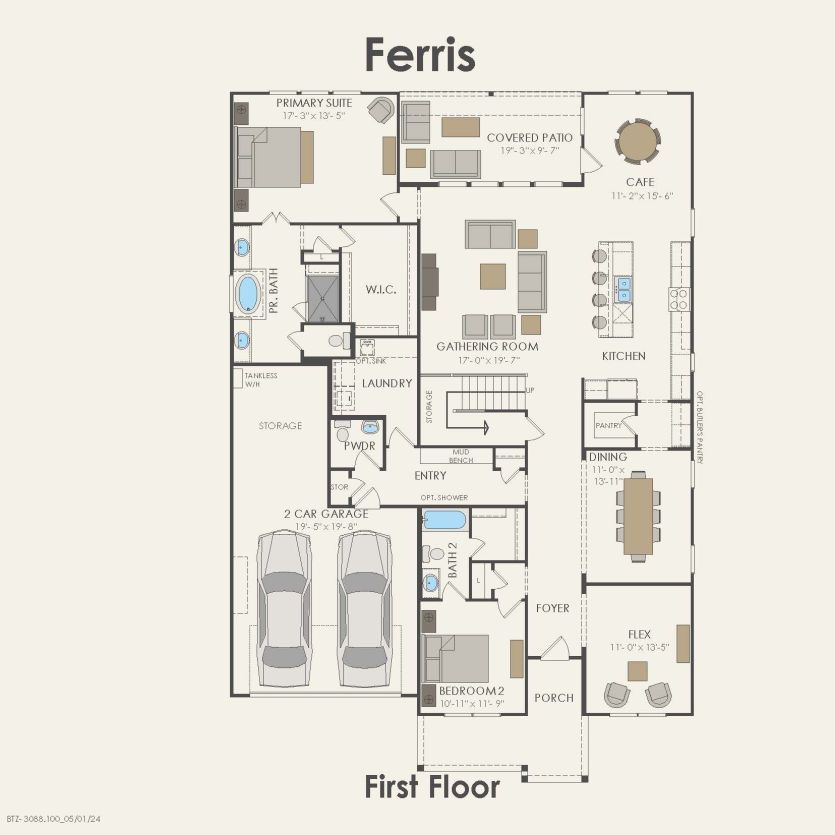 First Floor 4 br / 3.5 ba