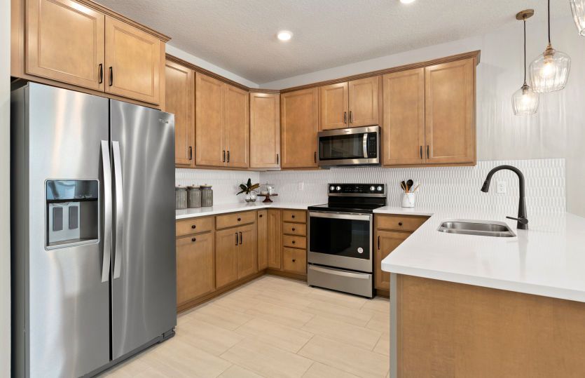 Spacious Kitchens