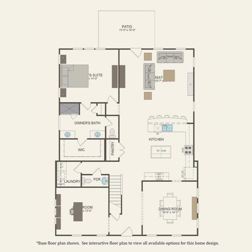 First Floor 4 br / 3 ba