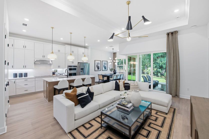 Open-Concept Living Space