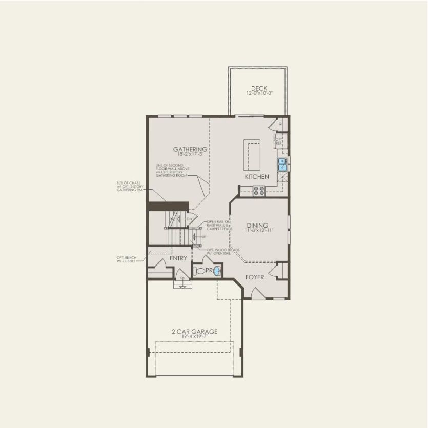 First Floor 3 br / 2.5 ba