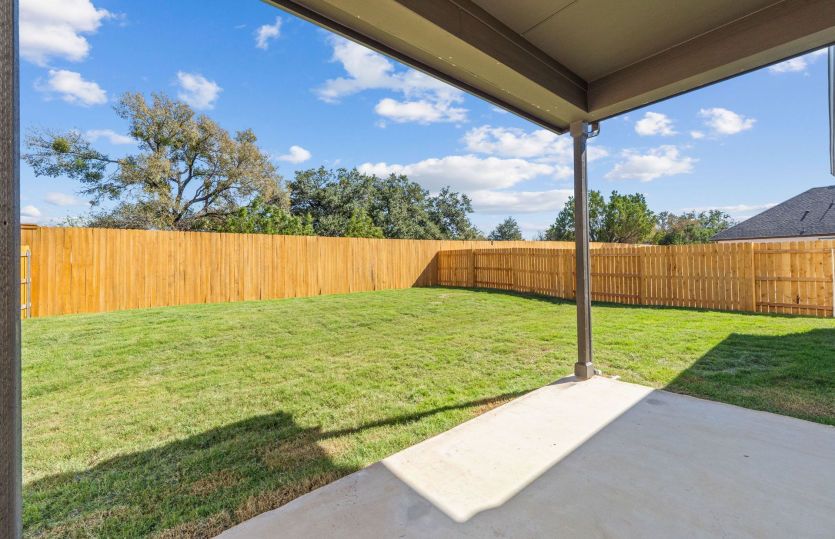 Covered Back Patio