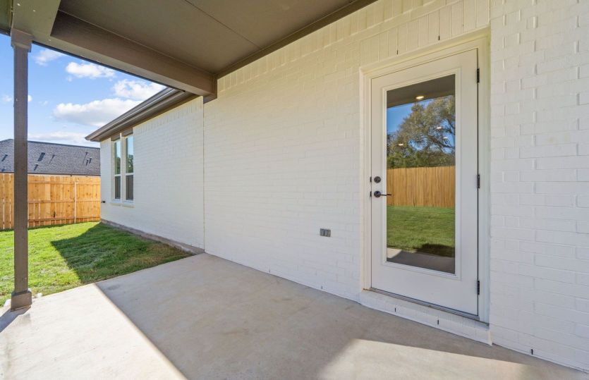 Covered Back Patio