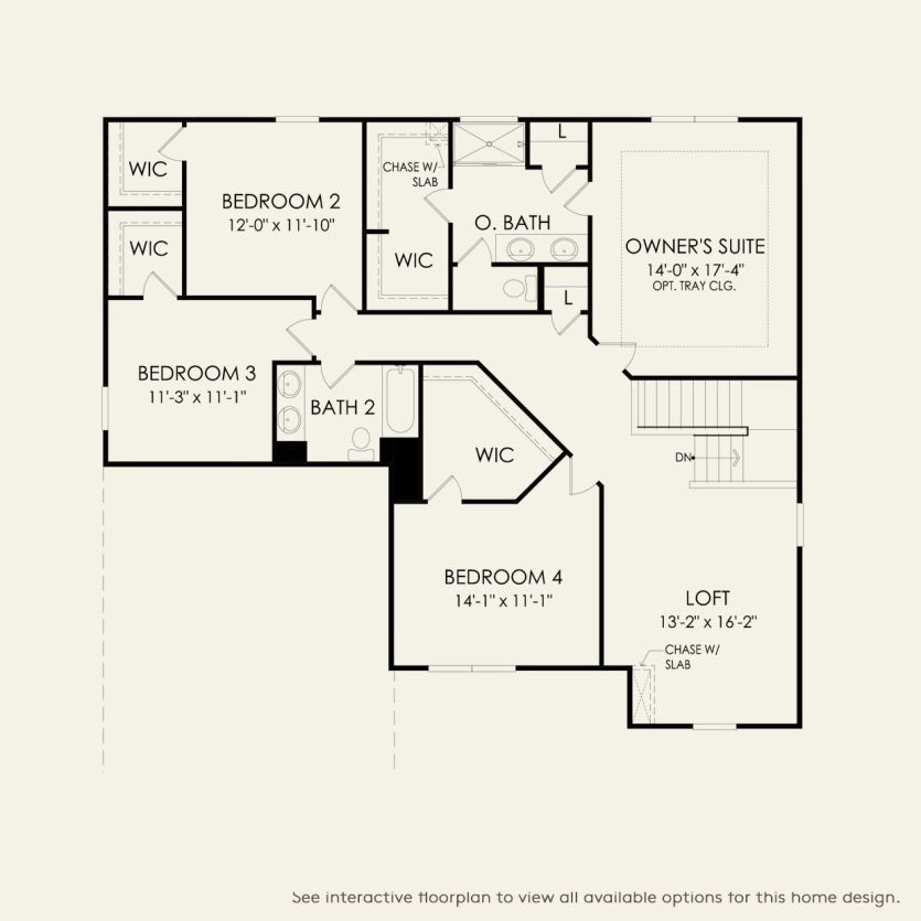 Second Floor 4 br / 2.5 ba