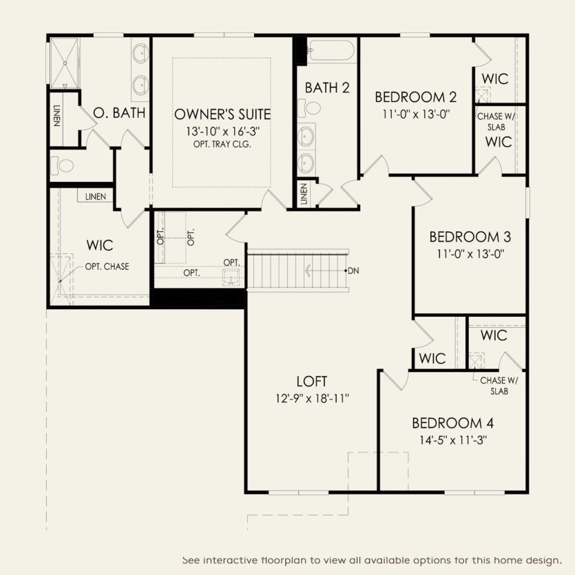 Second Floor 4 br / 2.5 ba