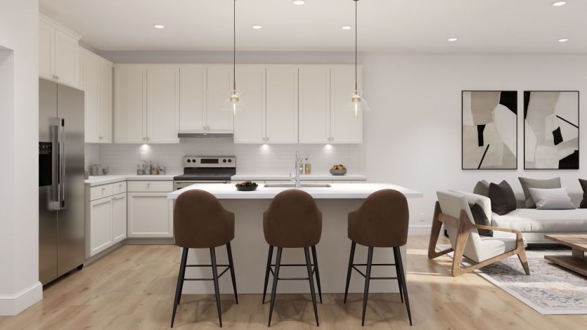 Spacious kitchen