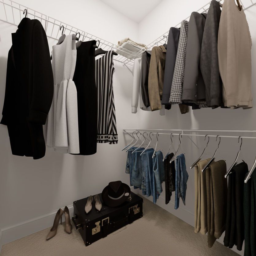 Walk-in closet