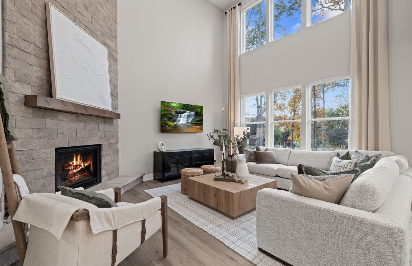 Soaring Ceilings in Gathering Room