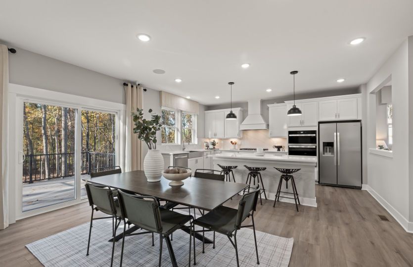 View of Cafe and Kitchen