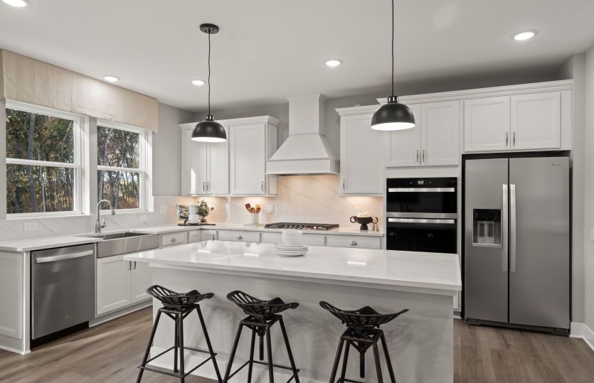 Spacious Kitchen with Large Island