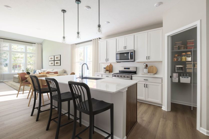 Kitchen with Plenty of Storage