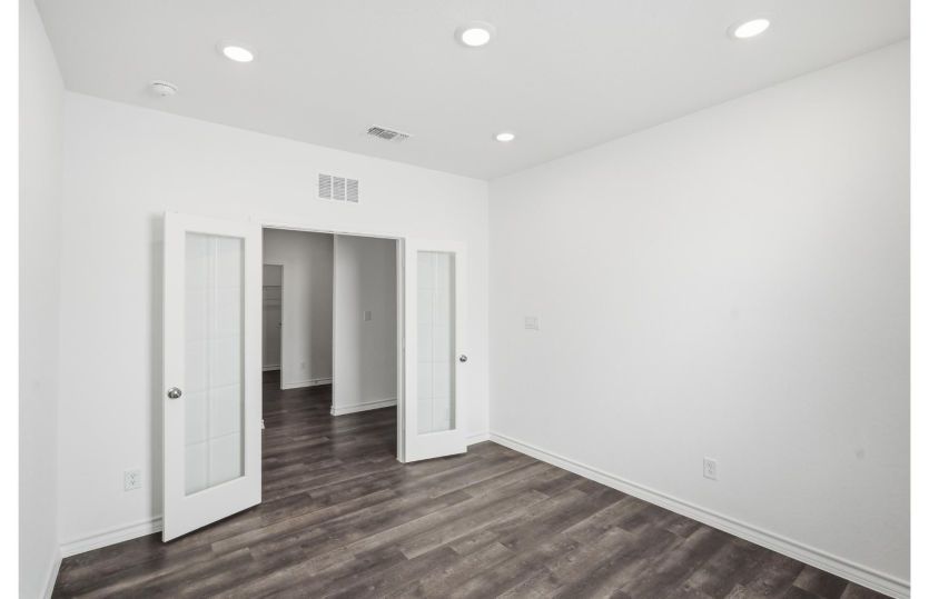 Double Doors in Flex Space