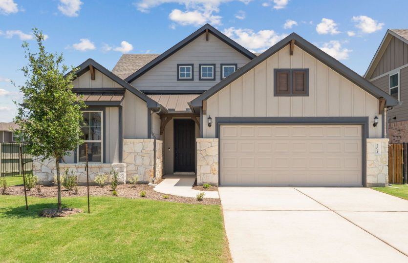 Mooreville - Saddleback at Santa Rita Ranch: Liberty Hill, Texas - Pulte Homes