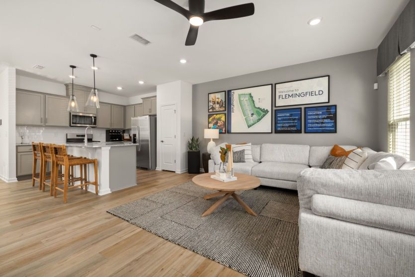 Ideal Open Concept Living for Todays Lifestyle - Model Representation