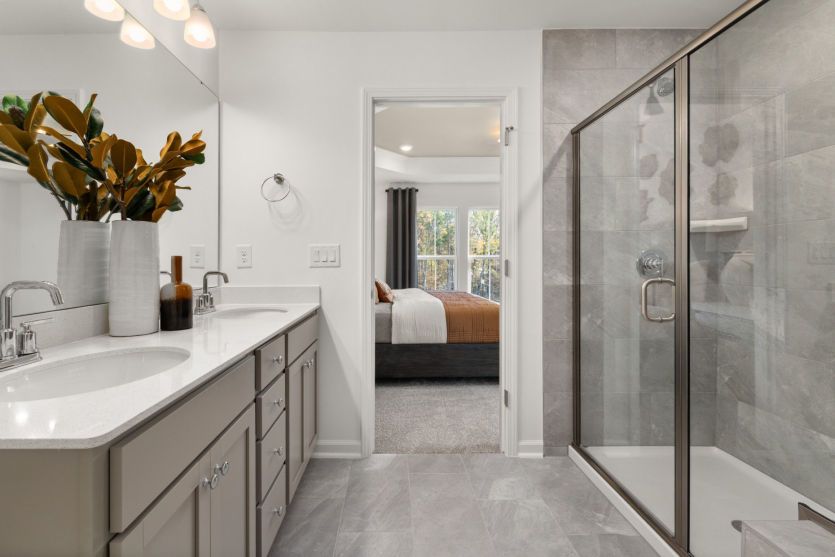 Stylish Owner's Bath - Model Representation
