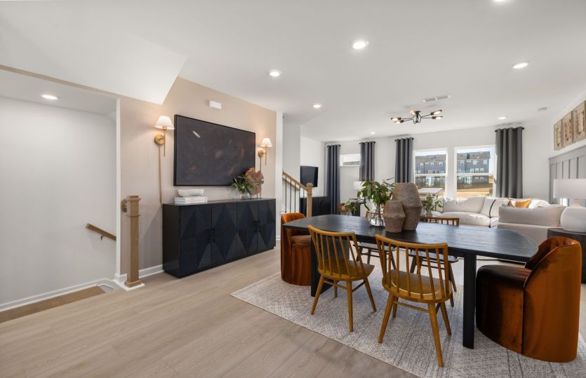 Open Concept Second Floor Layout