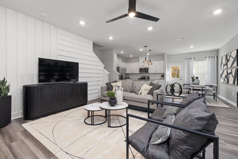 Great Room for Get Togethers with Family & Friends - Model Representation