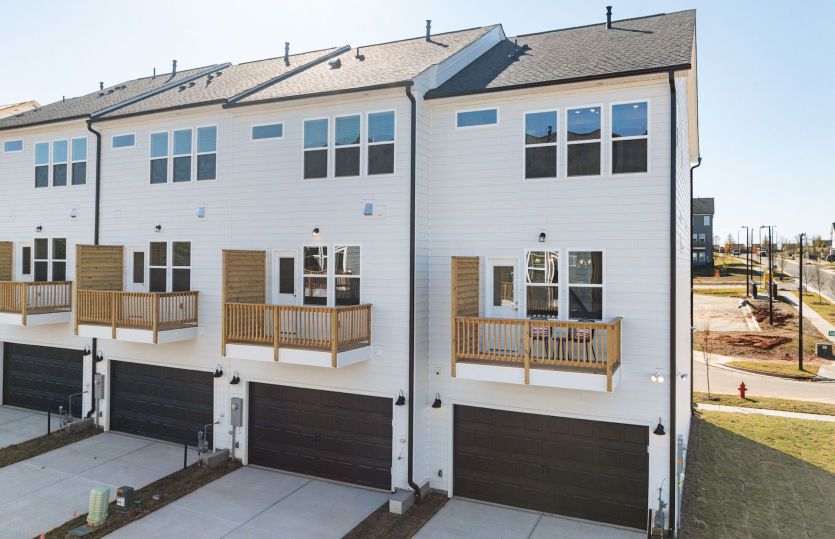 Rear Garage and Patio