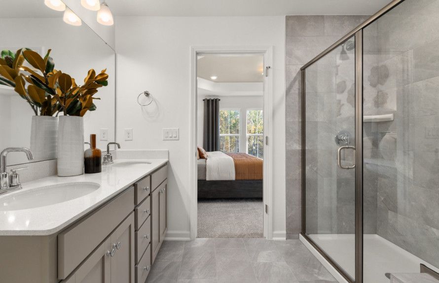 Spacious Owners Baths