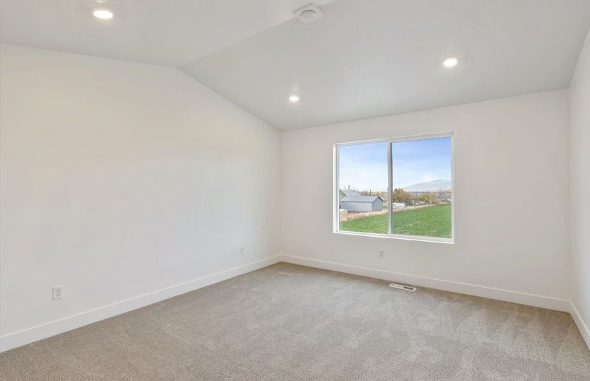 Owner's Suite with Vaulted Ceiling
