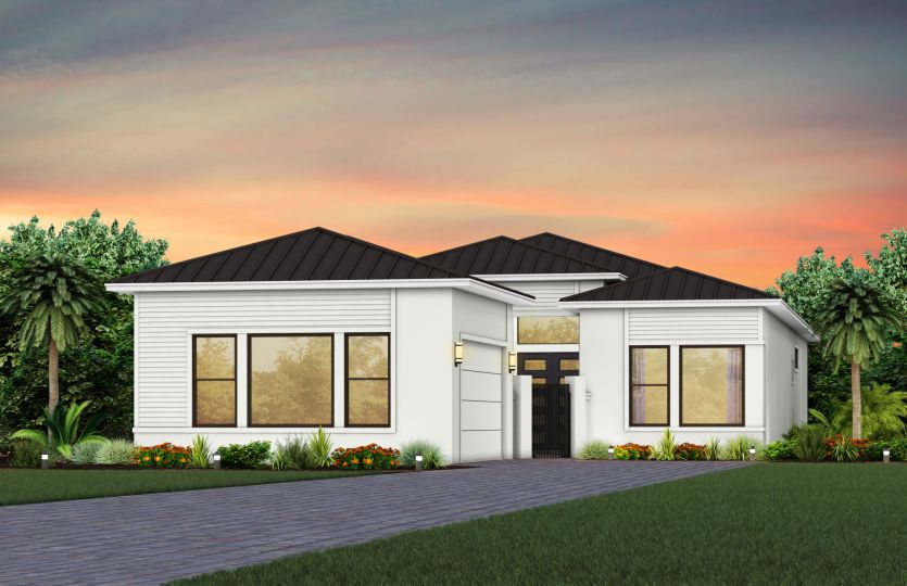 Exterior MD3 with metal roof