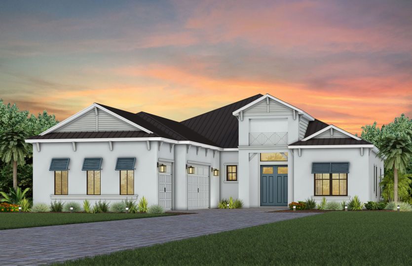 Exterior CO3 with metal roof
